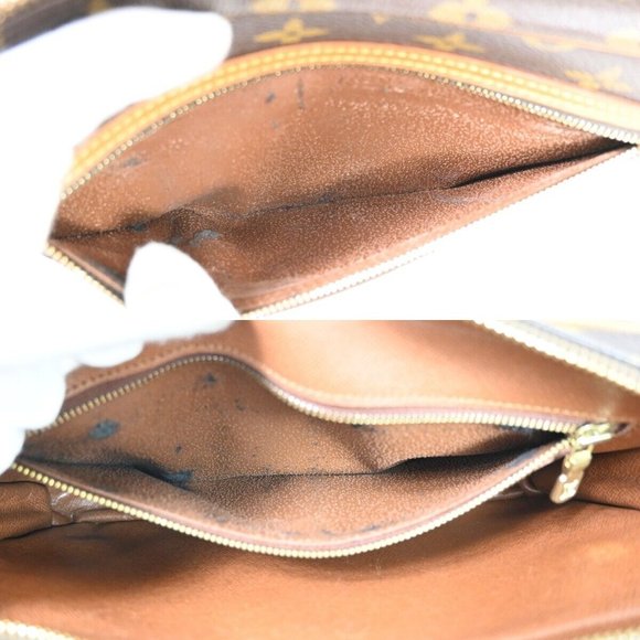 LOUIS VUITTON Marly Dragonne GM Clutch Hand Bag Monogram Brown M51825 33EA337 - Picture 2 of 15